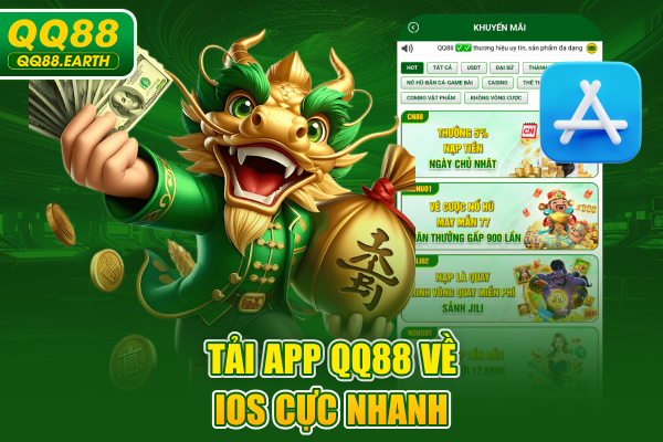 Tải app QQ88 về iOS cực nhanh